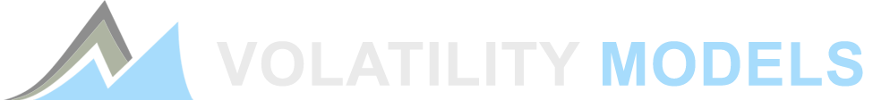 Volatility Models Logo - Dark Mode